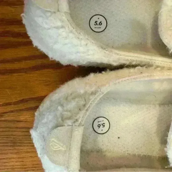 ALLBIRDS Wool Lounger Fluffs Loafers Shearling Sherpa Fleece Size 9