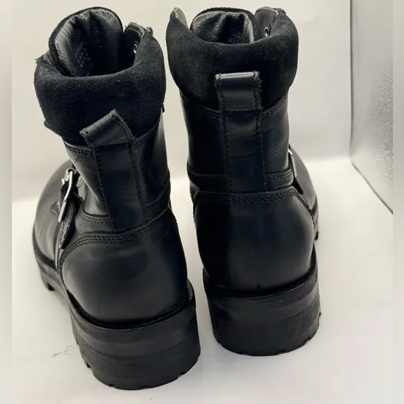 Allsaints Paulina Boot Women’s Size 8 Black Moto Combat Ankle Boot