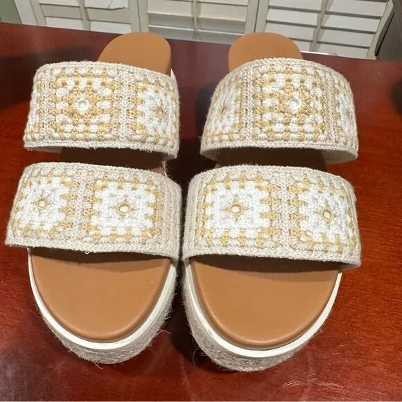 Altar’d State Elleni Crochet Sandals Size 7.5