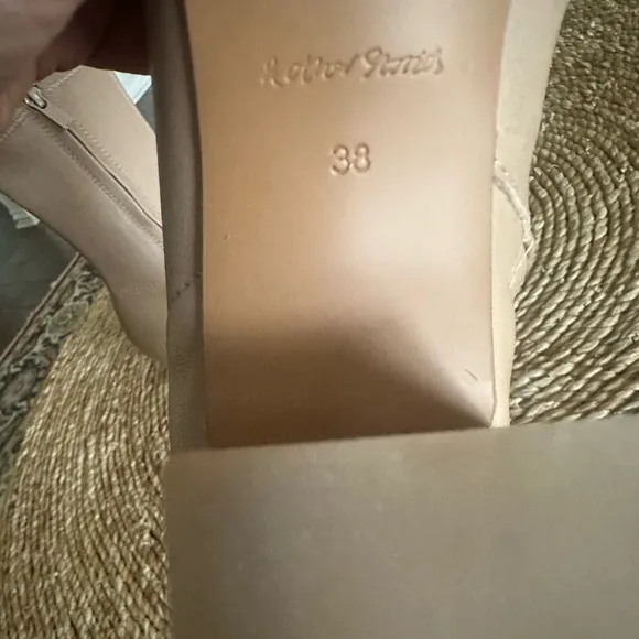 &amp; OTHER STORIES Heeled Leather Sock Boots Sz 8 NWOT