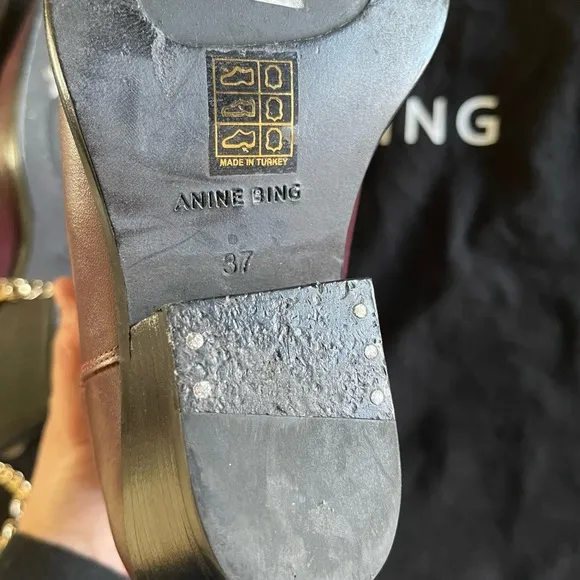 Anine Bing Harris Western cowboy booties