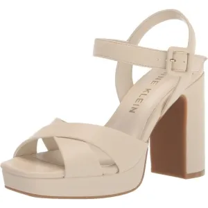 Anne Klein Women's Zena Heeled Sandal Size 7.5, Off-White - New