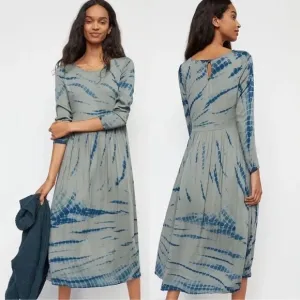ANTHROPOLOGIE Dolan tie dye Eliska maxi dress S