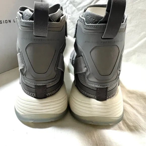 APL Gray High-Top Basketball Sneakers