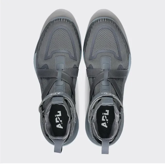 APL Gray High-Top Basketball Sneakers