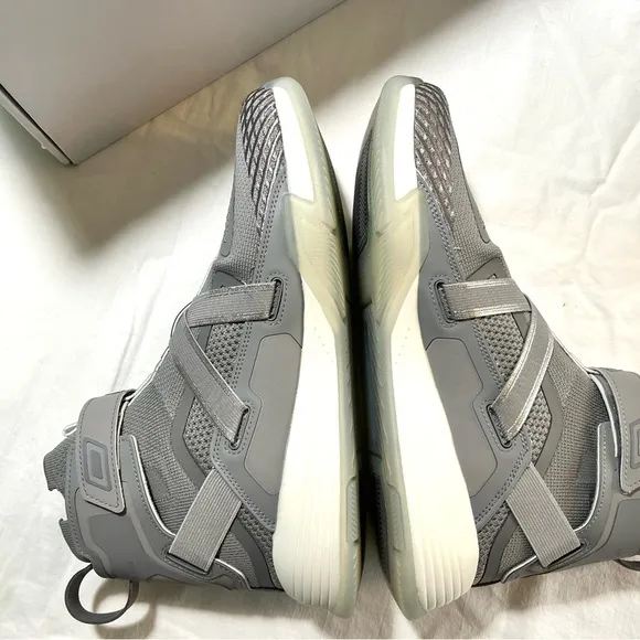 APL Gray High-Top Basketball Sneakers