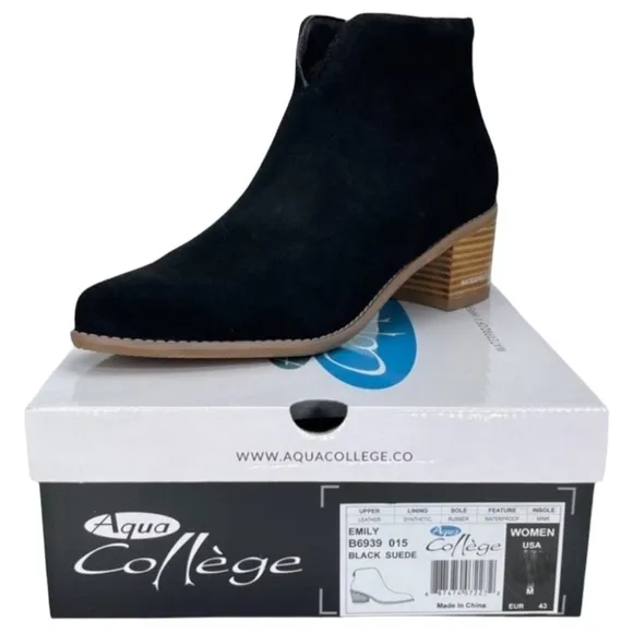 Aqua College Emily Waterproof Womens Ankle Boots Size 7.5M