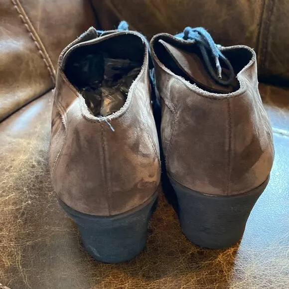 Arche 41 brown lace up shoes
