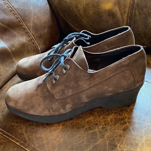 Arche 41 brown lace up shoes