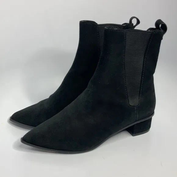 ASH Mira leather pointed toe boots size 36