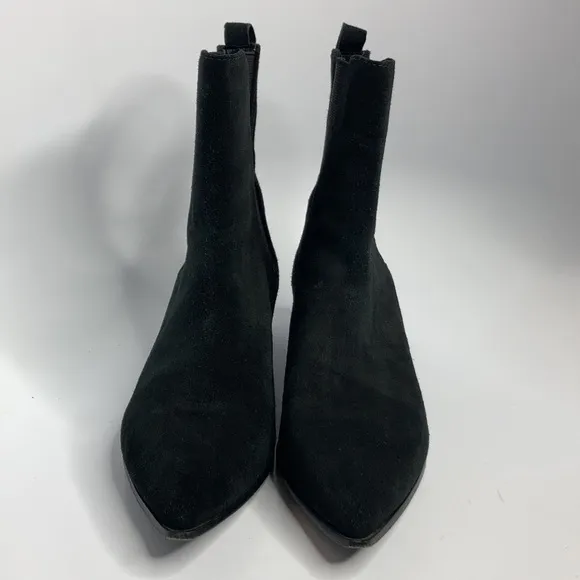 ASH Mira leather pointed toe boots size 36