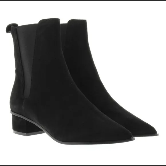 ASH Mira leather pointed toe boots size 36