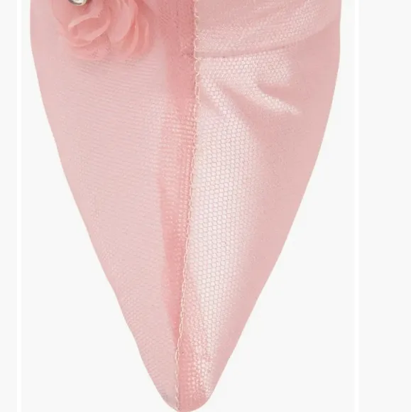 🌺Azalea Wang Acacia Pink Flower Embellished Boots Booties
