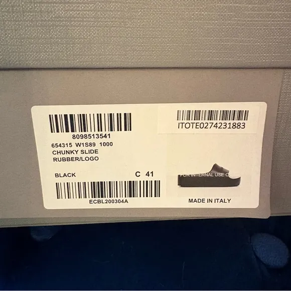 Balenciaga Black Minimalist Sandals
