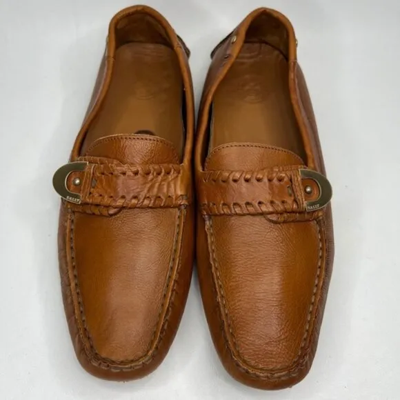 BALLY LANDOLFA EJ Soft LEATHER Loafers size E36 UE