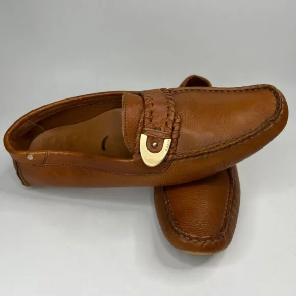 BALLY LANDOLFA EJ Soft LEATHER Loafers size E36 UE