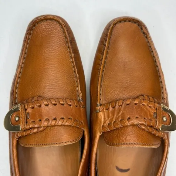 BALLY LANDOLFA EJ Soft LEATHER Loafers size E36 UE