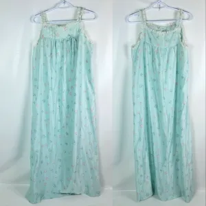 Barbizon Satin Remarque Vintage Nightgown Sz Small