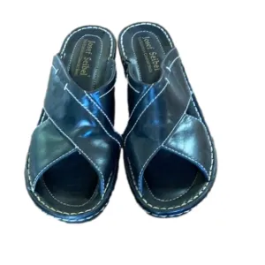 Barely warn - Josef Seibel Black Sandle, size 42 (10/11)