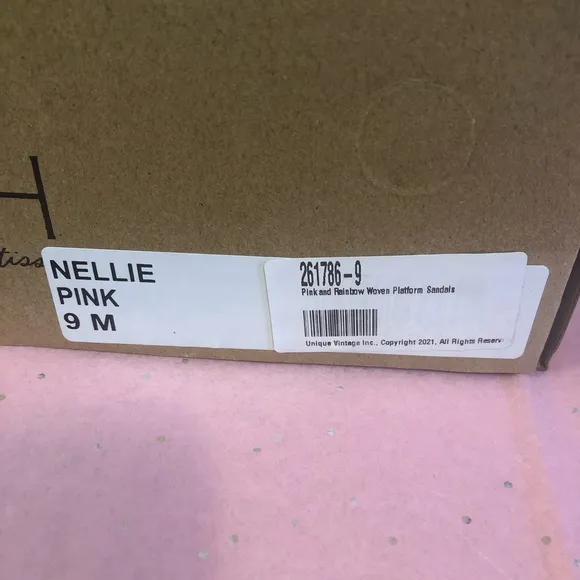 🐚BEACH By Matisse Nellie Platform Sandals Pink Brand New In Box