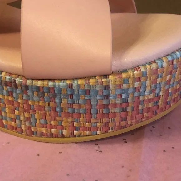 🐚BEACH By Matisse Nellie Platform Sandals Pink Brand New In Box