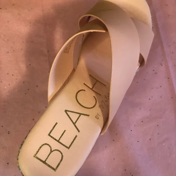 🐚BEACH By Matisse Nellie Platform Sandals Pink Brand New In Box