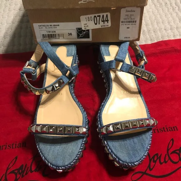 Beautiful Christian Louboutin Cataclou Sandals