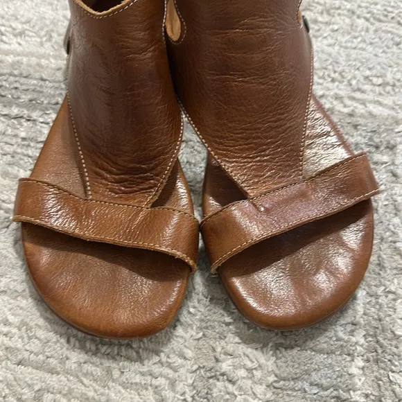BedStu Women’s Sz 9 Tan Leather Soto Sandals