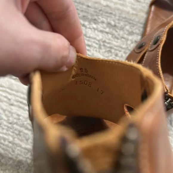 BedStu Women’s Sz 9 Tan Leather Soto Sandals