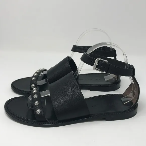 Belstaff Camden Studded Sandals Flats EU 38.5