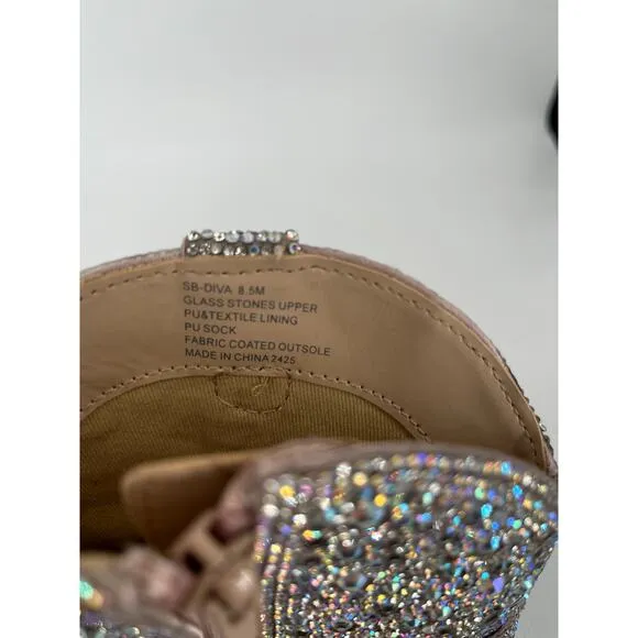 Betsey Johnson Embellished Diva Boots
