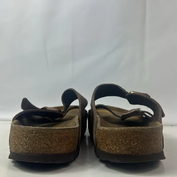 Birkenstock Arizona Brown Oiled Leather Mens Sandals