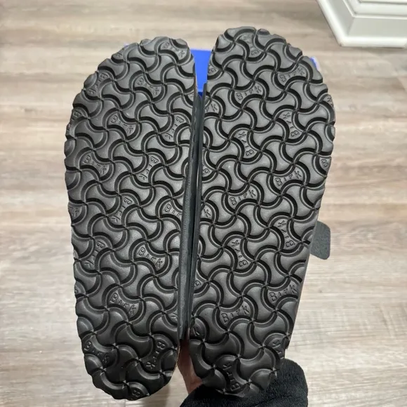 Birkenstock Arizona BS Black Leather Soft Footbed Sandals