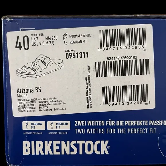 Birkenstock Arizona Sandals, Mocha Suede