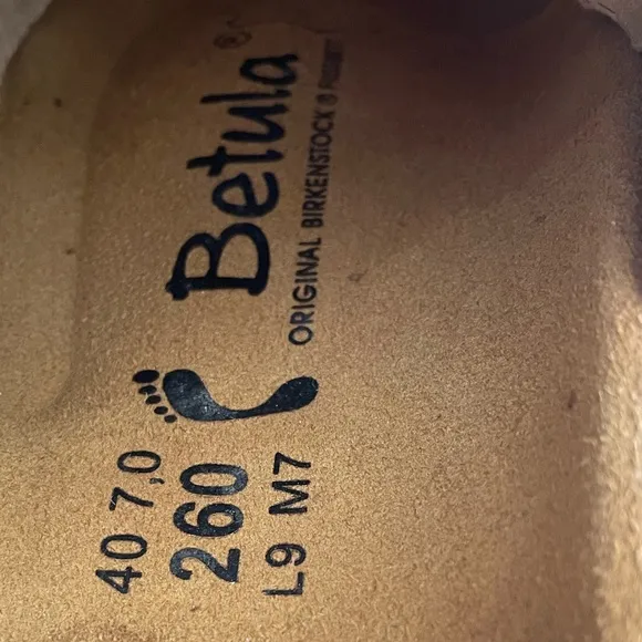 Birkenstock Betula Brown Sandals Size W 9 and M 7