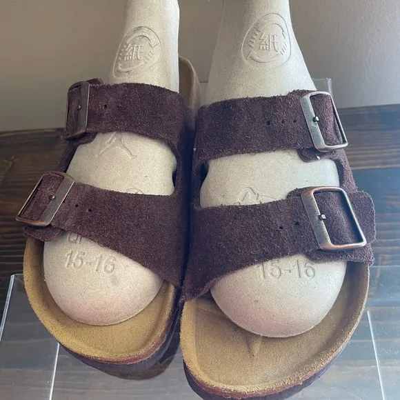 Birkenstock Betula Brown Sandals Size W 9 and M 7