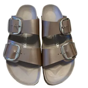 Birkenstock Big Buckle High Shine Metallic Sandals 43