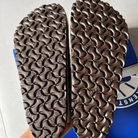 Birkenstock Boston Suede Leather Clogs Sandals