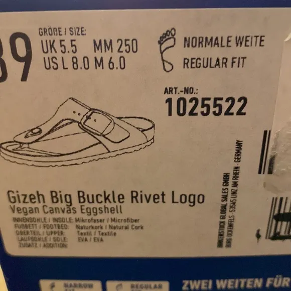 Birkenstock Gizeh Big Buckle Canvas Sandals