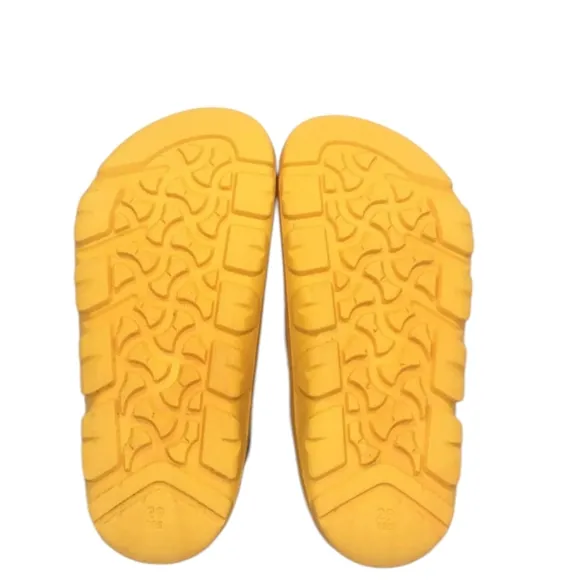 Birkenstock Kids Sandals - Yellow and Gray Khaki Size 34 NEW US 3-3.5