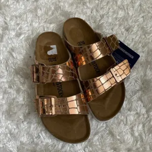 Birkenstock leather sandals size 37 new
