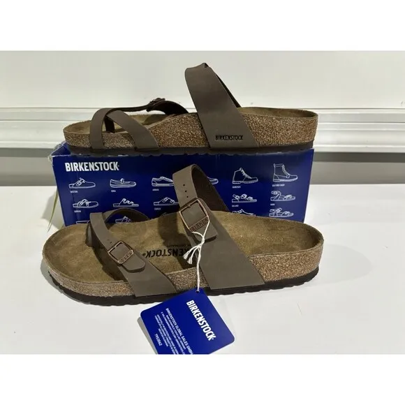 Birkenstock Mayari Sandals Habana Oiled Leather Size 43 Eu Men’s 10 US