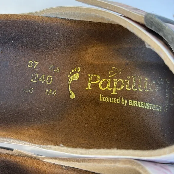 Birkenstock Papillio Floral Leather Sandals
