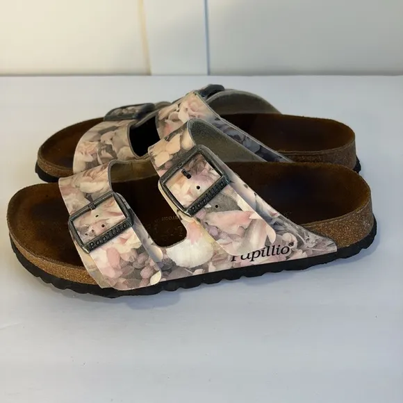 Birkenstock Papillio Floral Leather Sandals