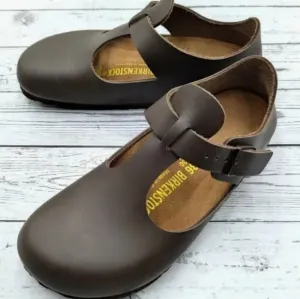 Birkenstock Paris Oiled Leather Regular Width HABANA BI138 Sandals Size 39