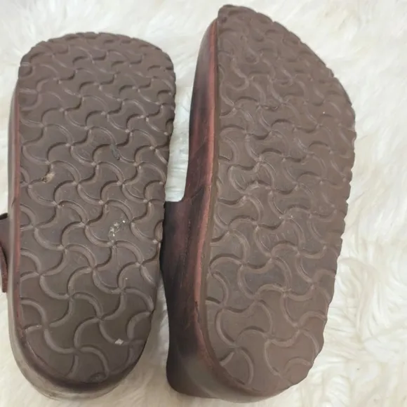 Birkenstock Paris Oiled Leather Regular Width HABANA BI138 Sandals Size 39