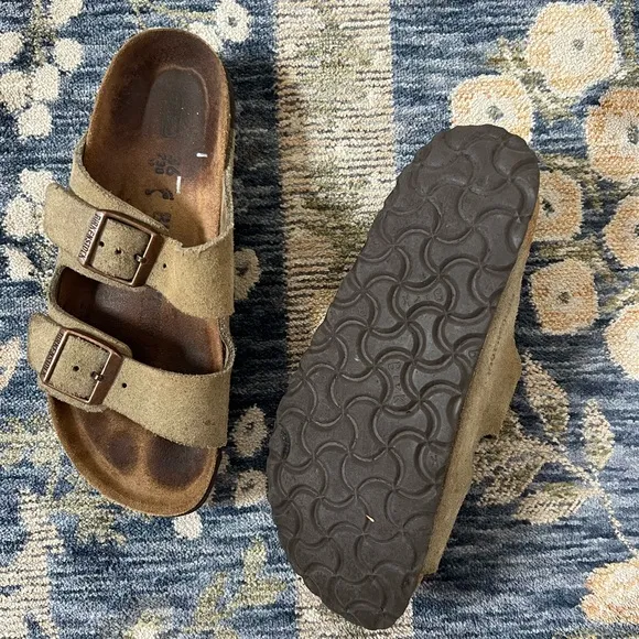Birkenstock Suede Leather Sandals