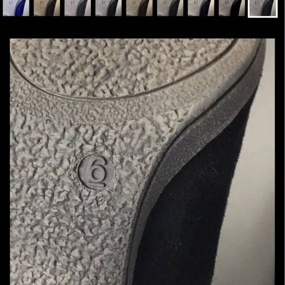 Bjorndal Falan Womens Black Suede Heels Boots With Faux Fur Accent Size 6