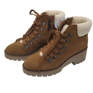 BLONDO DEVIN Waterproof Boots Camel Suede Size 7.5
