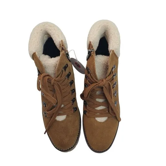 BLONDO DEVIN Waterproof Boots Camel Suede Size 7.5